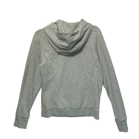 Lululemon Scuba Pullover Hoodie Women's Sz 4 Heathered Vapor French Terry Cozy - Picture 2 of 4